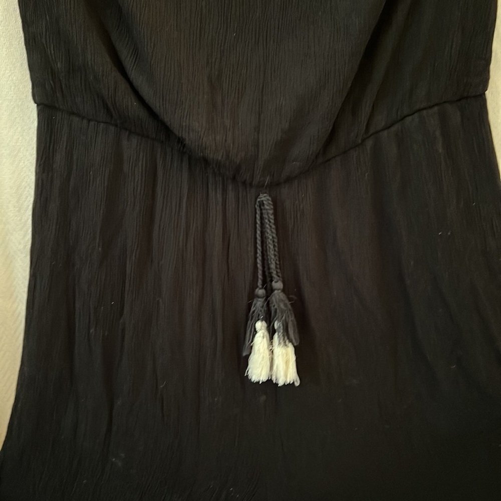 Xhilaration Black Strapless Jumpsuit. Size XL - Picture 3 of 7
